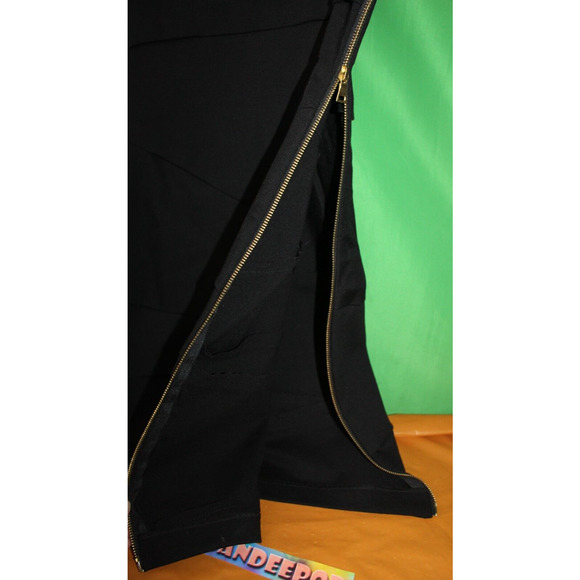 Cynthia Steffe Black Sleeveless Side Zip Dress Size Women's 2 - Picture 4 of 5